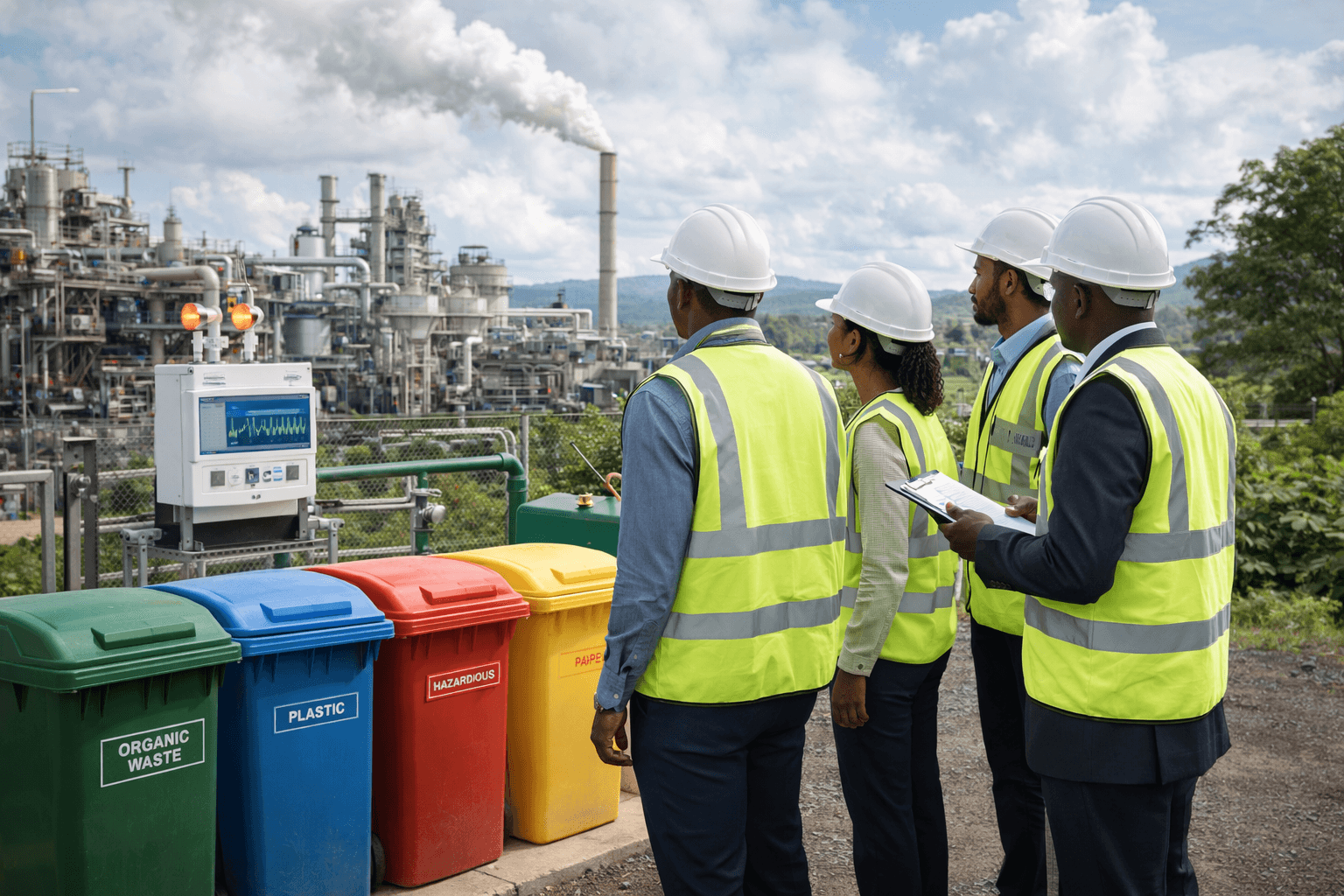 Environmental landscape representing sustainability